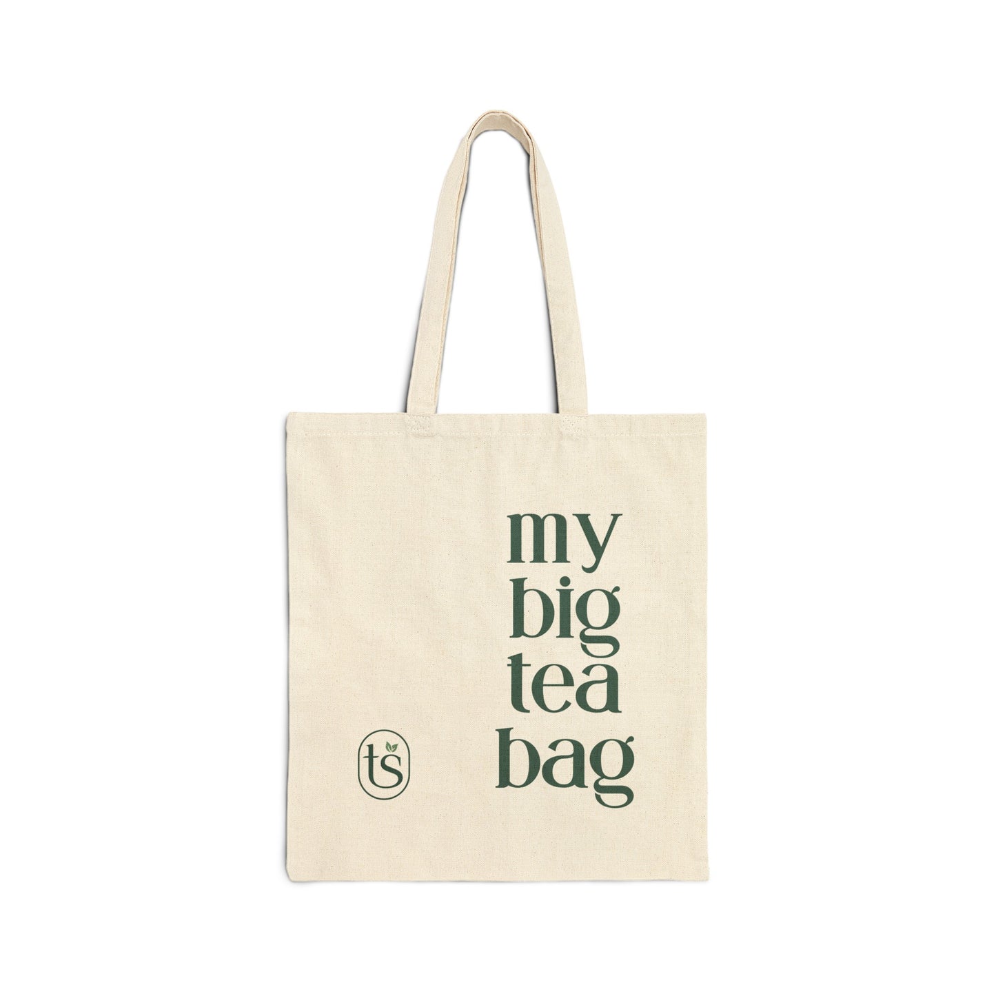 Eco-Friendly 'My Big Tea Bag' Canvas Tote by TeaSZN