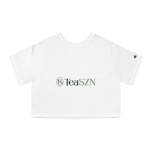 TeaSZN`s Champion Heritage Cropped Tee