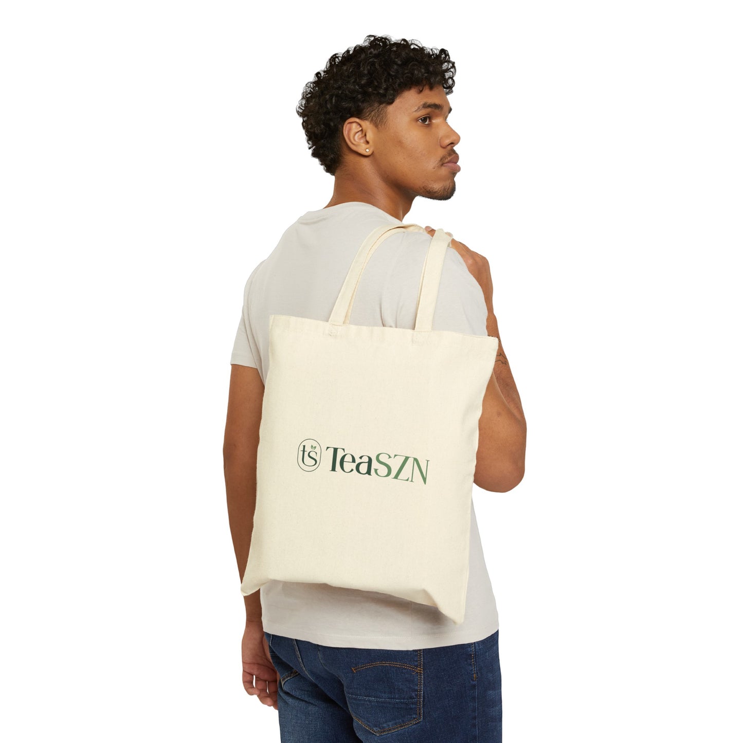 TeaSZN's Minimalist Canvas Tote - Sleek & Eco-Conscious