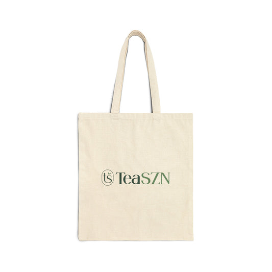 TeaSZN's Minimalist Canvas Tote - Sleek & Eco-Conscious